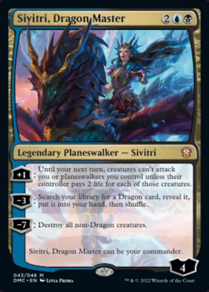 Sivitri, Dragon Master [Dominaria United Commander] | D20 Games