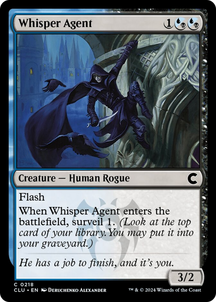 Whisper Agent [Ravnica: Clue Edition] | D20 Games