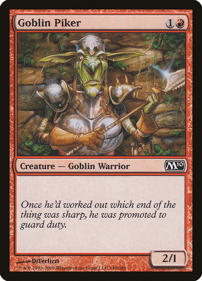 Goblin Piker [Magic 2010] | D20 Games