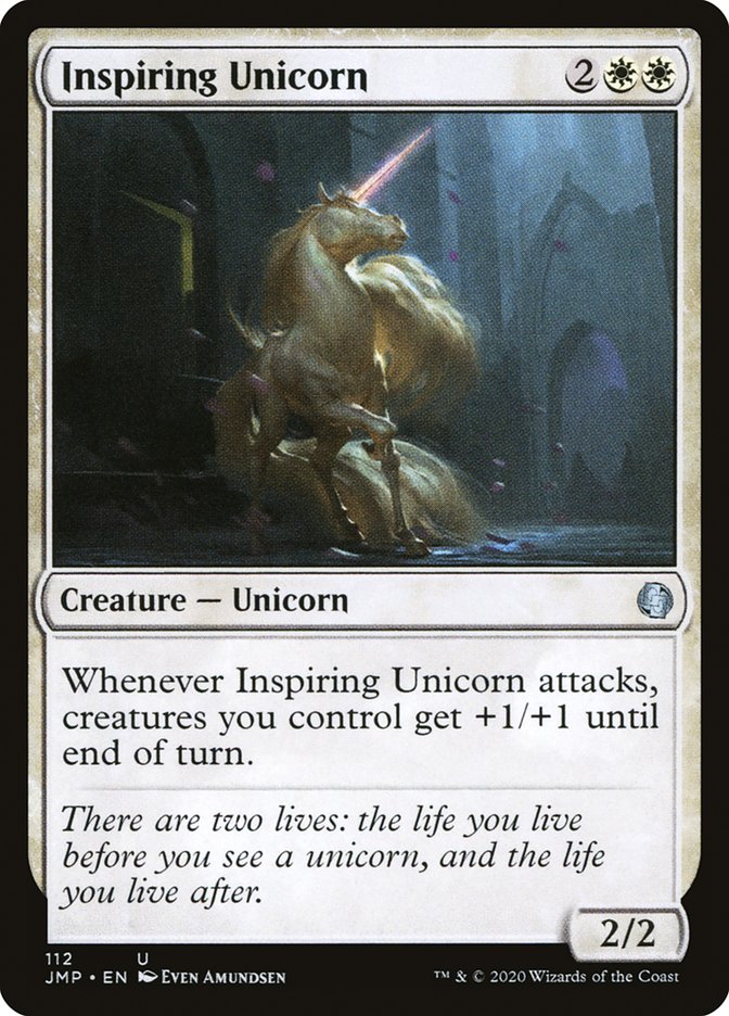 Inspiring Unicorn [Jumpstart] | D20 Games