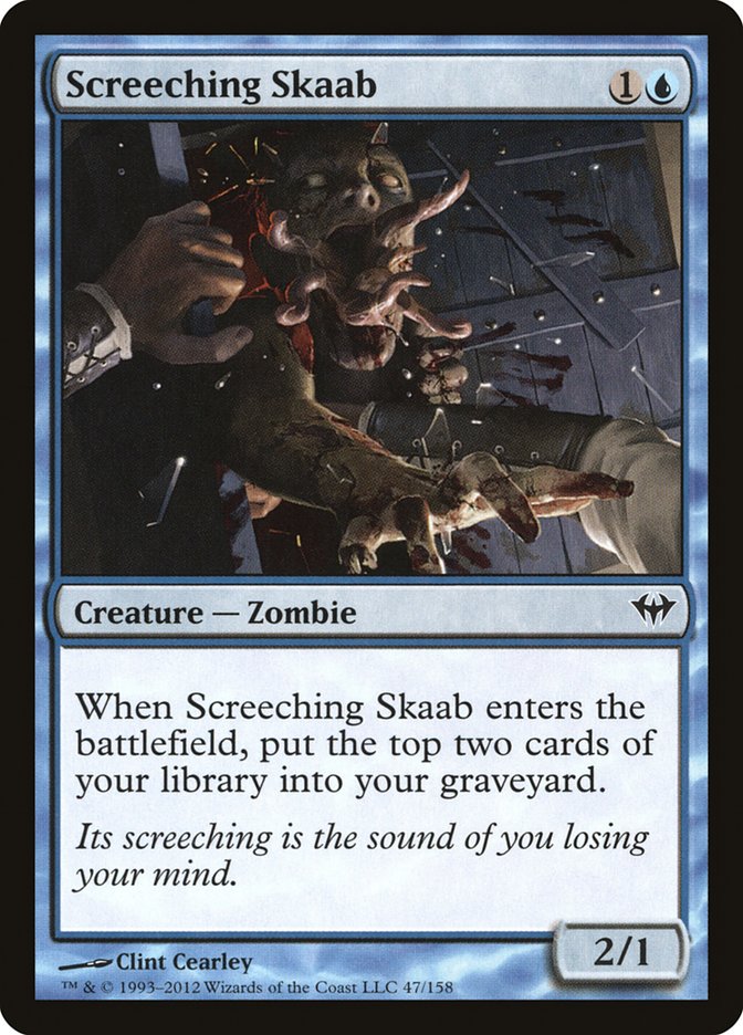 Screeching Skaab [Dark Ascension] | D20 Games