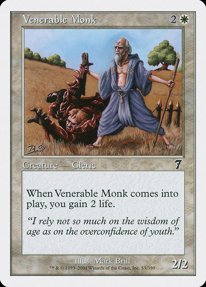 Venerable Monk [Seventh Edition] | D20 Games