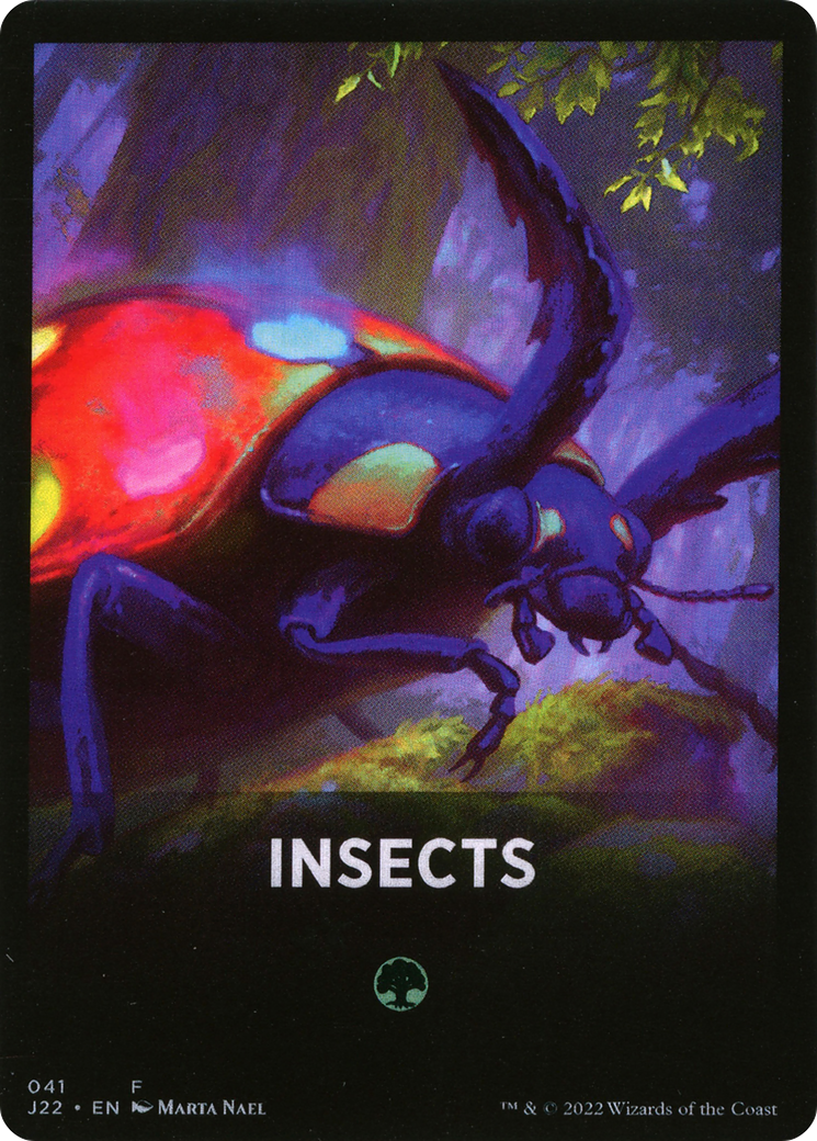 Insects Theme Card [Jumpstart 2022 Front Cards] | D20 Games