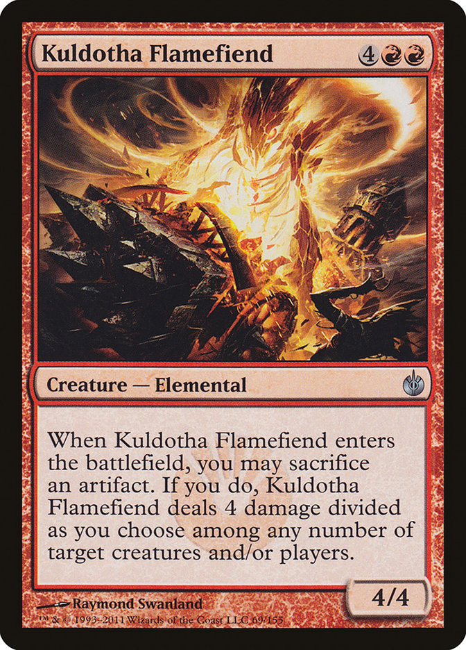 Kuldotha Flamefiend [Mirrodin Besieged] | D20 Games