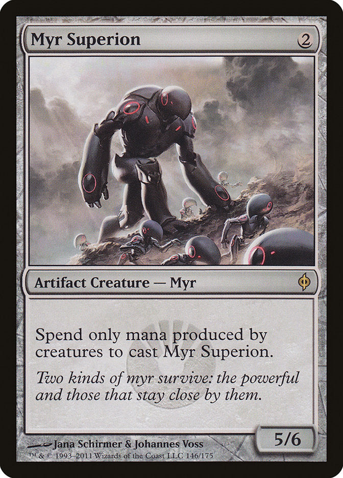 Myr Superion [New Phyrexia] | D20 Games