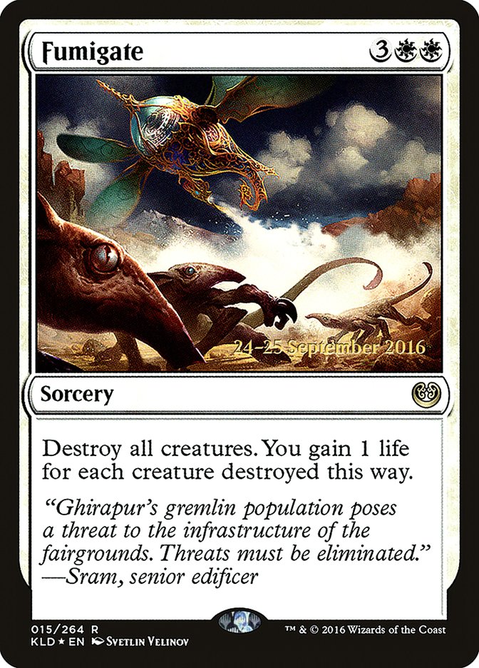 Fumigate  [Kaladesh Prerelease Promos] | D20 Games