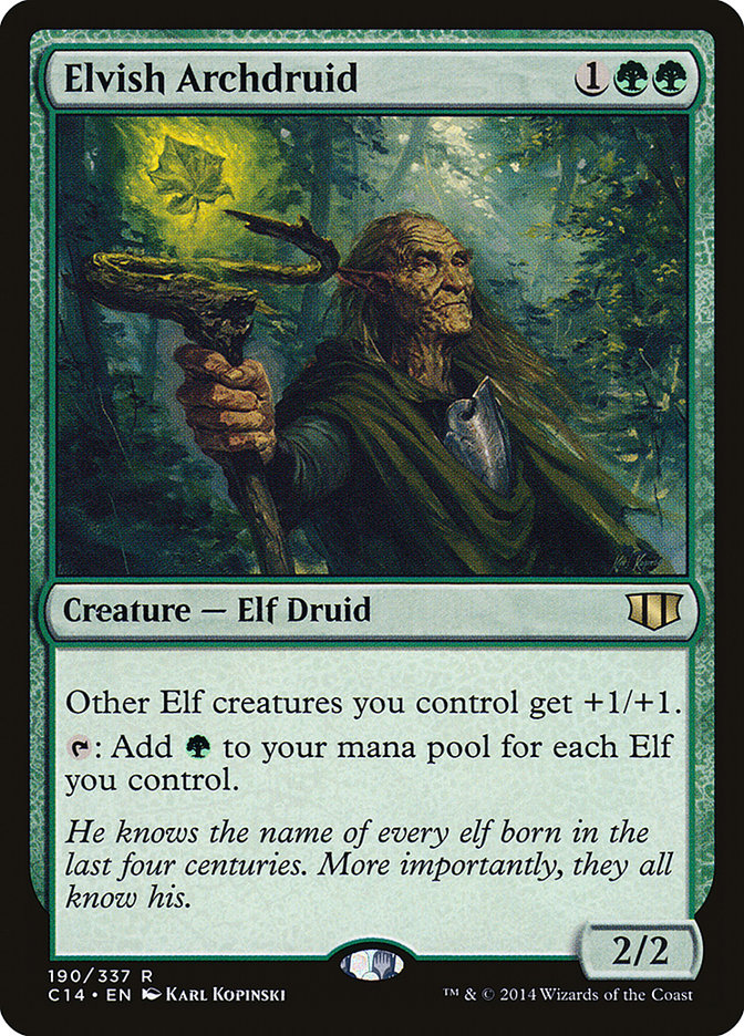 Elvish Archdruid [Commander 2014] | D20 Games