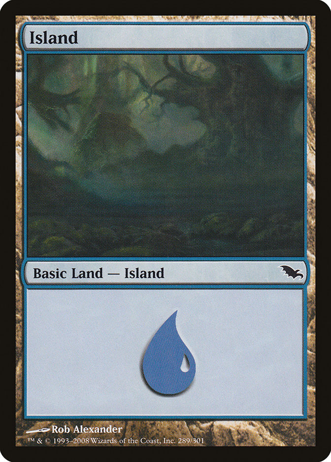 Island (289) [Shadowmoor] | D20 Games