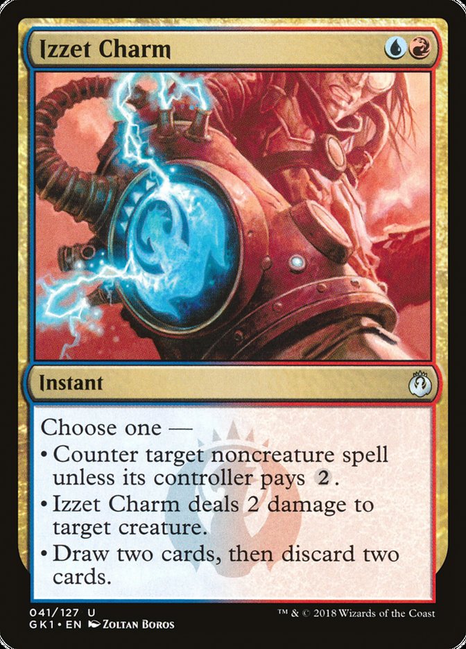 Izzet Charm [Guilds of Ravnica Guild Kit] | D20 Games