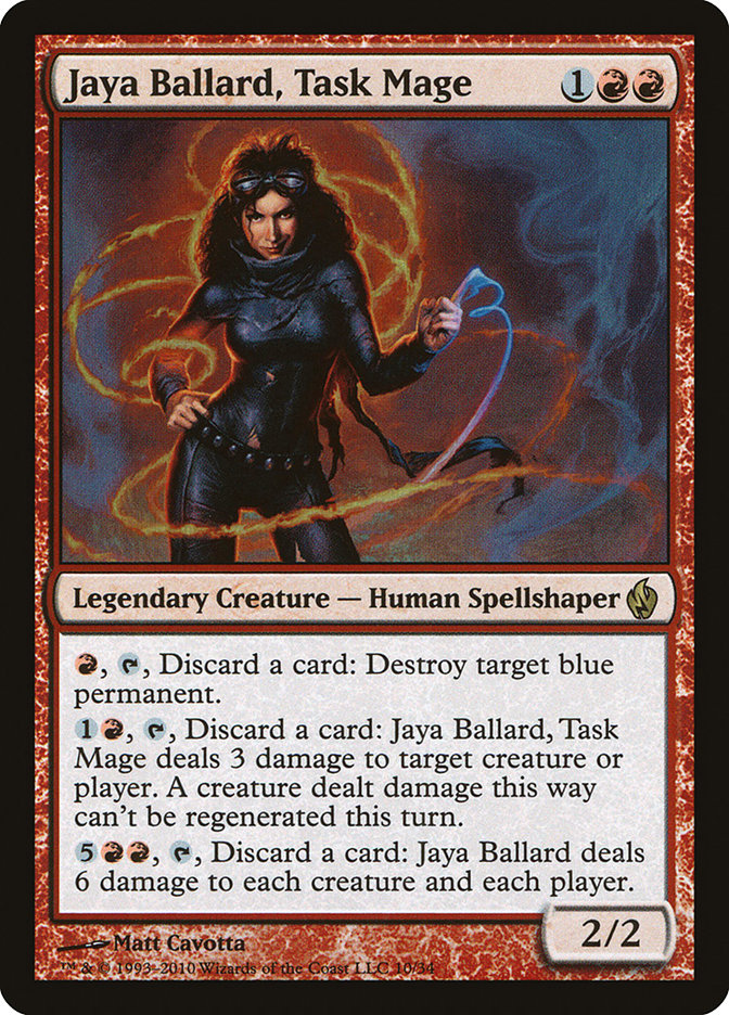 Jaya Ballard, Task Mage [Premium Deck Series: Fire and Lightning] | D20 Games