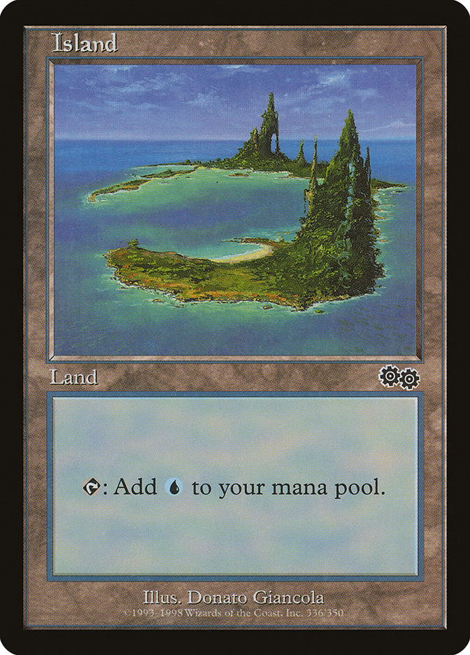 Island (336) [Urza's Saga] | D20 Games