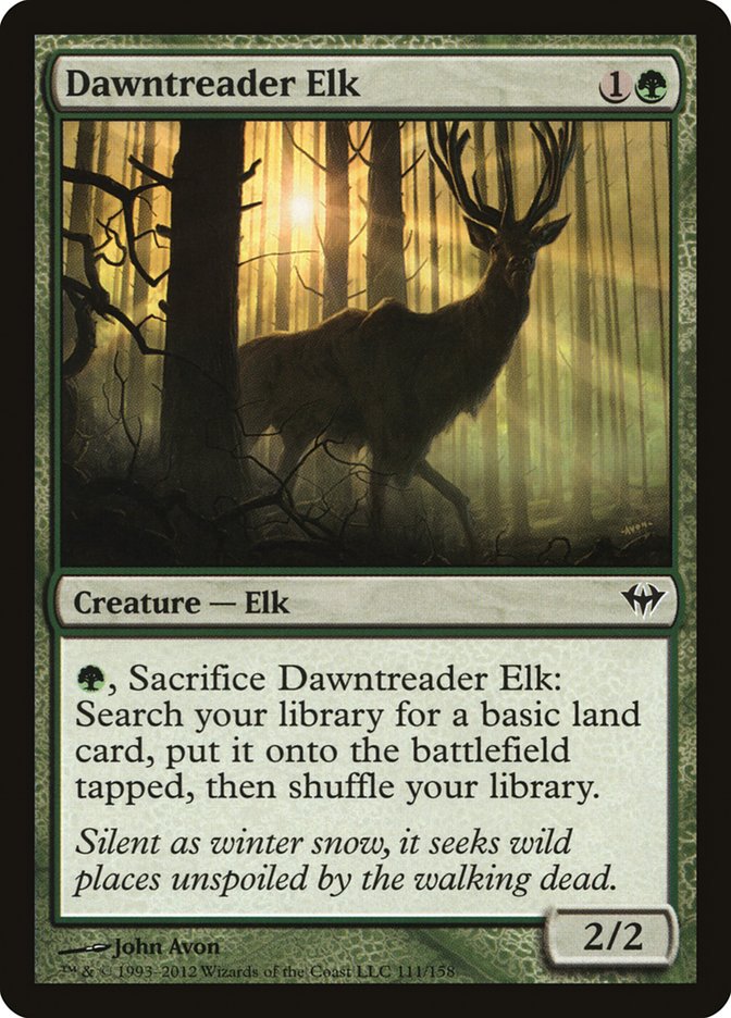 Dawntreader Elk [Dark Ascension] | D20 Games