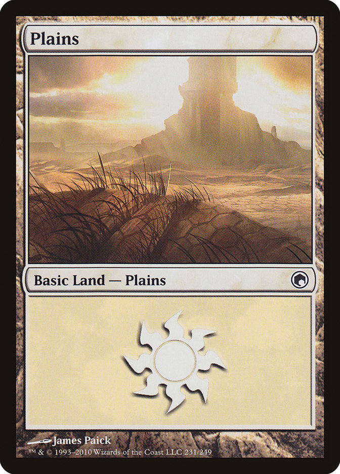 Plains (231) [Scars of Mirrodin] | D20 Games