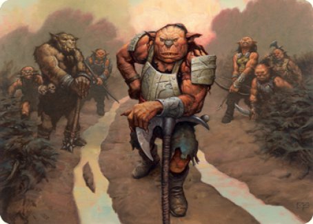 Hobgoblin Bandit Lord Art Card [Dungeons & Dragons: Adventures in the Forgotten Realms Art Series] | D20 Games