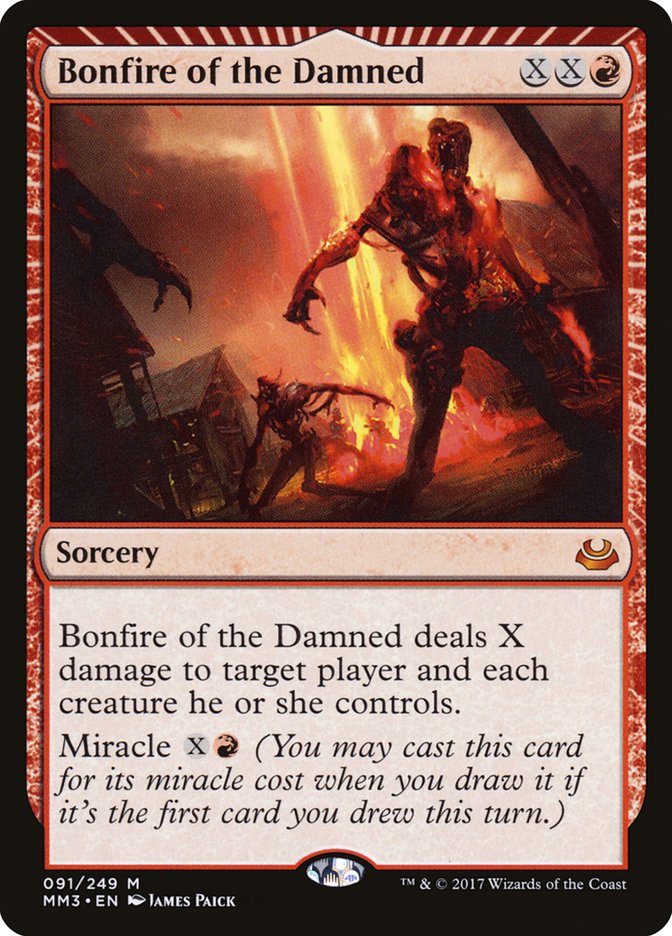 Bonfire of the Damned [Modern Masters 2017] | D20 Games