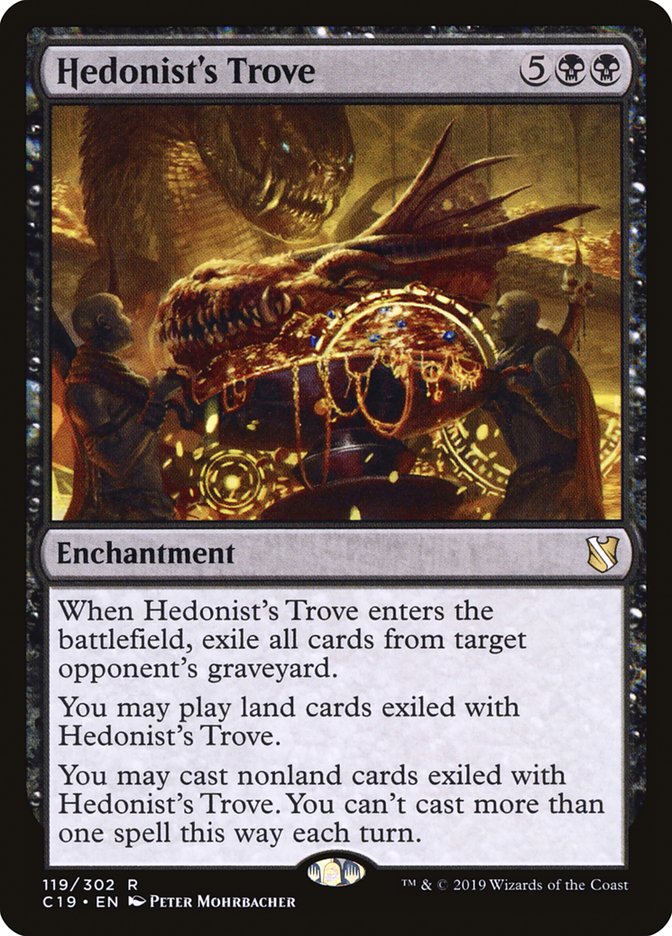 Hedonist's Trove [Commander 2019] | D20 Games