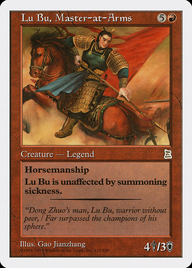 Lu Bu, Master-at-Arms [Portal Three Kingdoms] | D20 Games