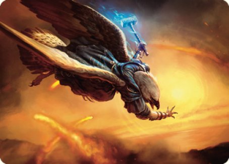 Battlewing Mystic Art Card [Dominaria United Art Series] | D20 Games