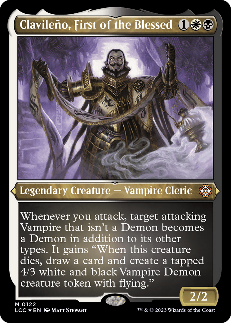 Clavileno, First of the Blessed (Display Commander) [The Lost Caverns of Ixalan Commander] | D20 Games