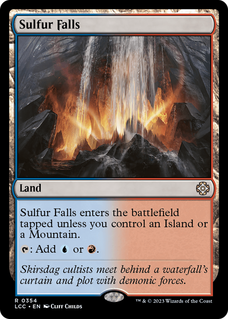 Sulfur Falls [The Lost Caverns of Ixalan Commander] | D20 Games