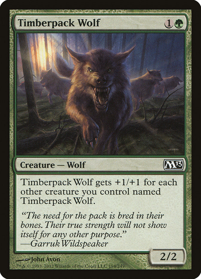 Timberpack Wolf [Magic 2013] | D20 Games