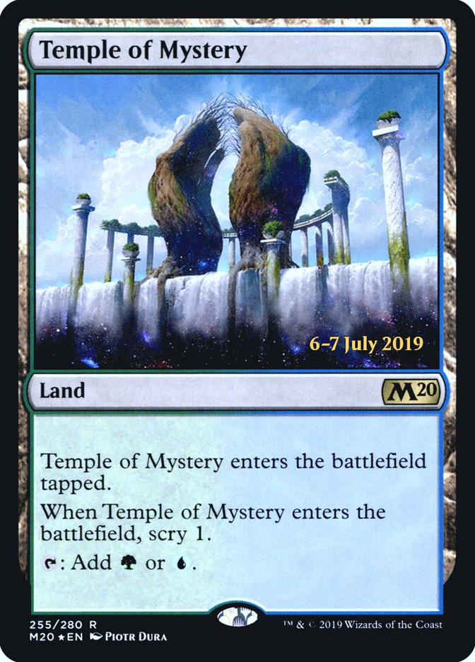 Temple of Mystery  [Core Set 2020 Prerelease Promos] | D20 Games