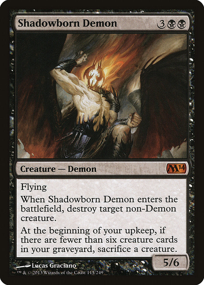 Shadowborn Demon [Magic 2014] | D20 Games