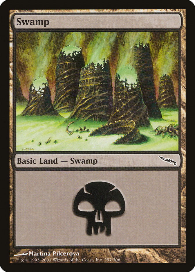 Swamp (297) [Mirrodin] | D20 Games