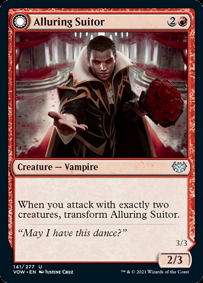 Alluring Suitor // Deadly Dancer [Innistrad: Crimson Vow] | D20 Games