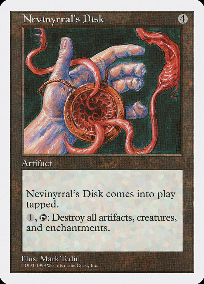 Nevinyrral's Disk [Anthologies] | D20 Games