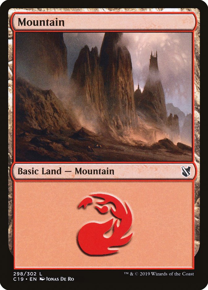 Mountain (298) [Commander 2019] | D20 Games