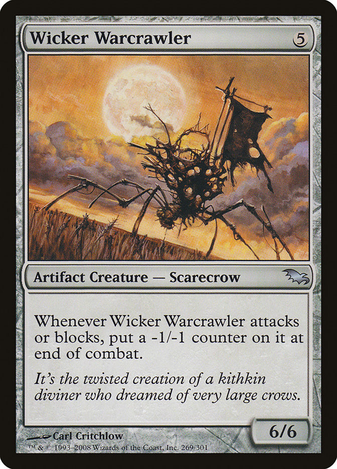 Wicker Warcrawler [Shadowmoor] | D20 Games