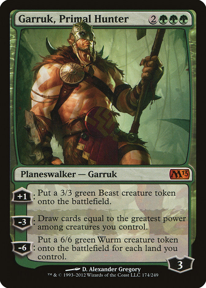 Garruk, Primal Hunter [Magic 2013] | D20 Games