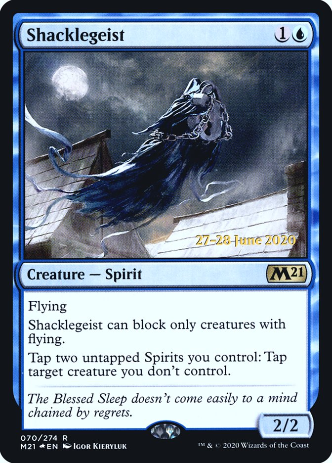 Shacklegeist  [Core Set 2021 Prerelease Promos] | D20 Games