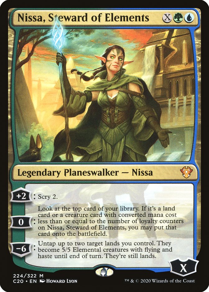 Nissa, Steward of Elements [Commander 2020] | D20 Games