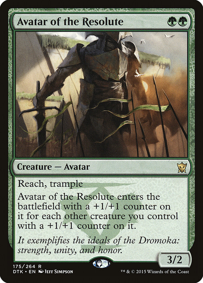 Avatar of the Resolute [Dragons of Tarkir] | D20 Games