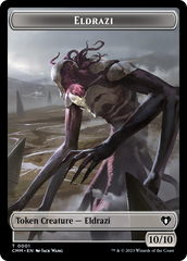 Eldrazi // Knight Double-Sided Token [Commander Masters Tokens] | D20 Games