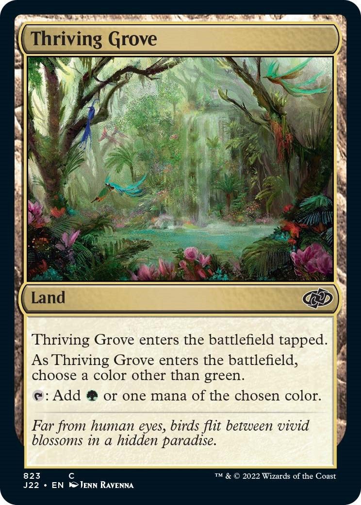 Thriving Grove [Jumpstart 2022] | D20 Games