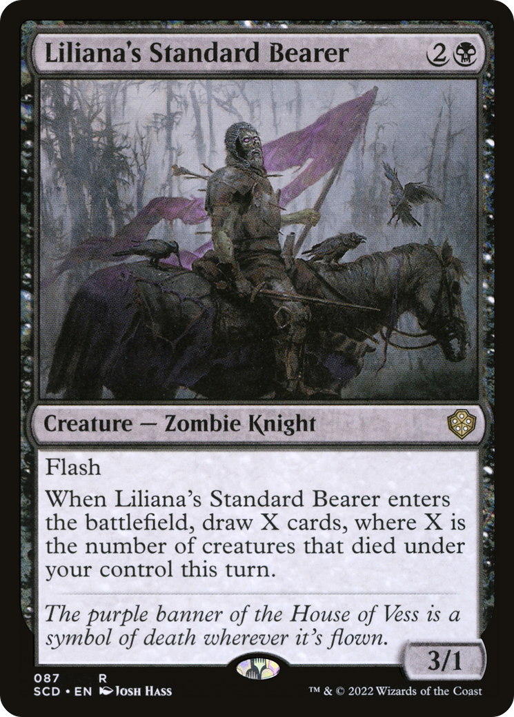 Liliana's Standard Bearer [Starter Commander Decks] | D20 Games