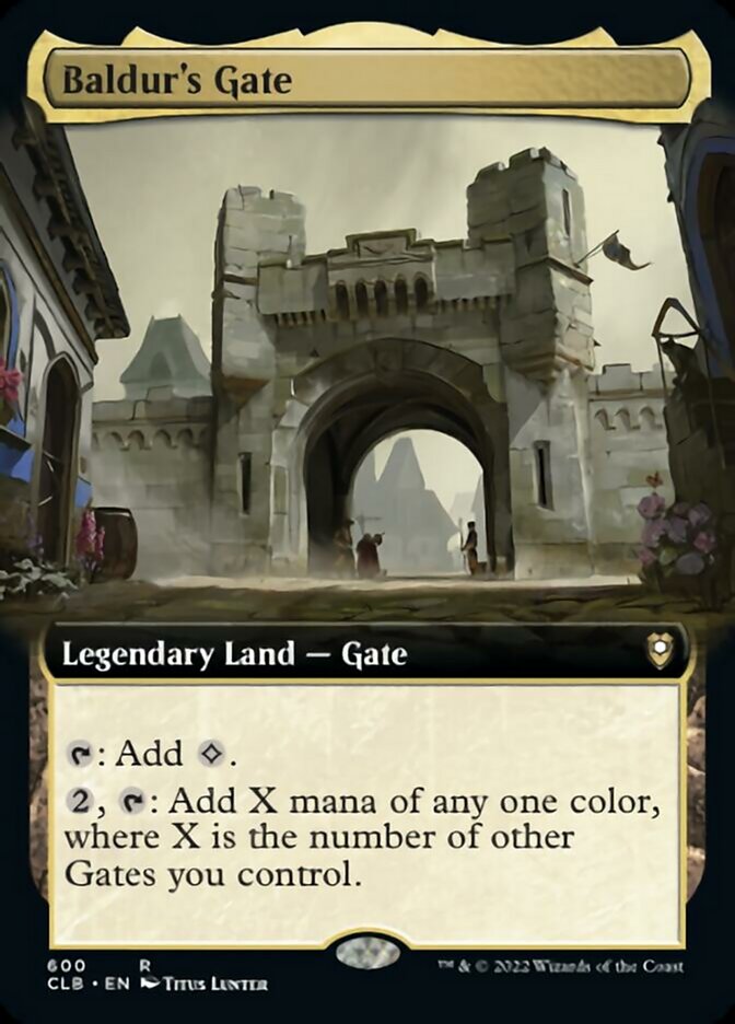Baldur's Gate (Extended Art) [Commander Legends: Battle for Baldur's Gate] | D20 Games