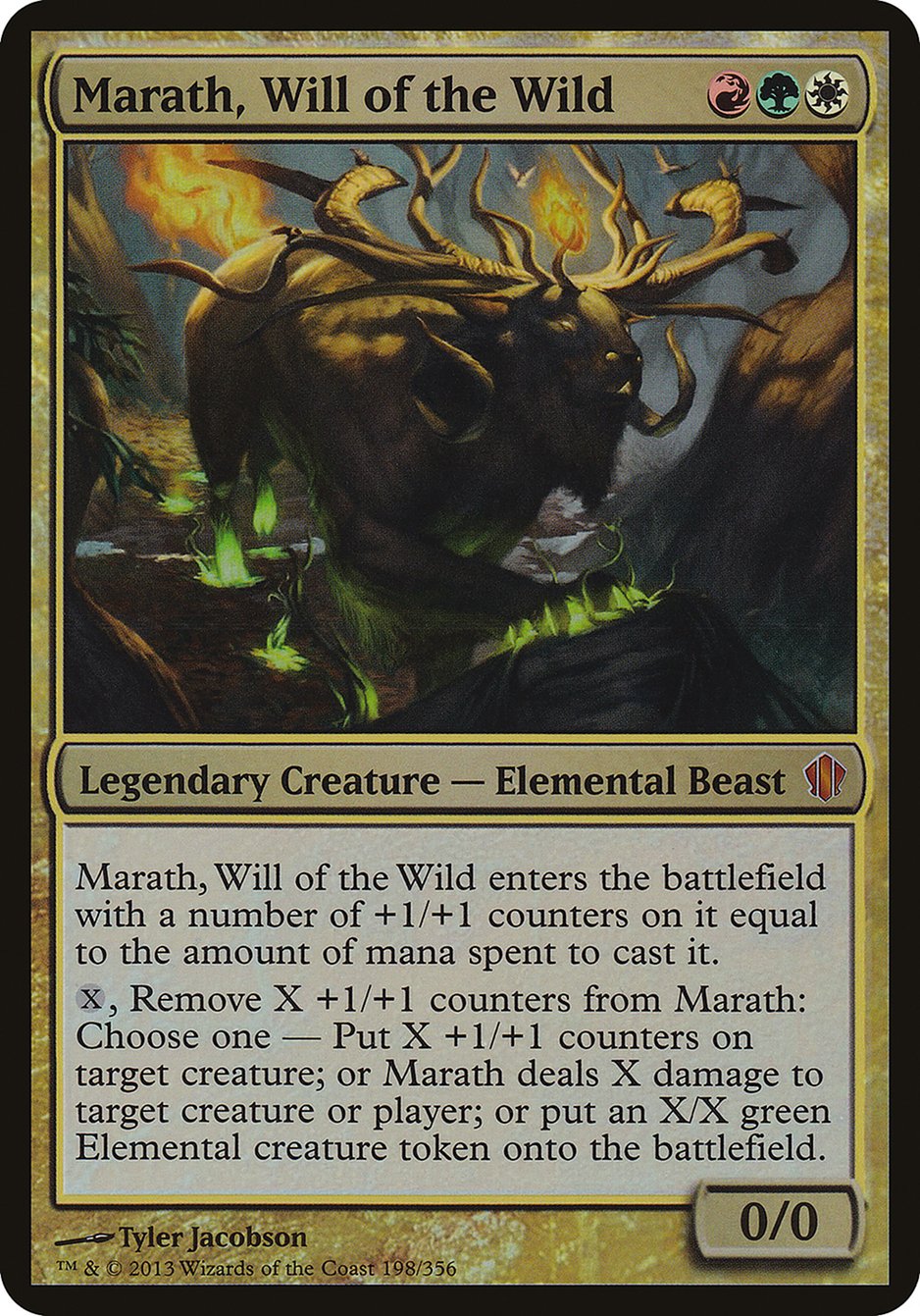 Marath, Will of the Wild (Oversized) [Commander 2013 Oversized] | D20 Games