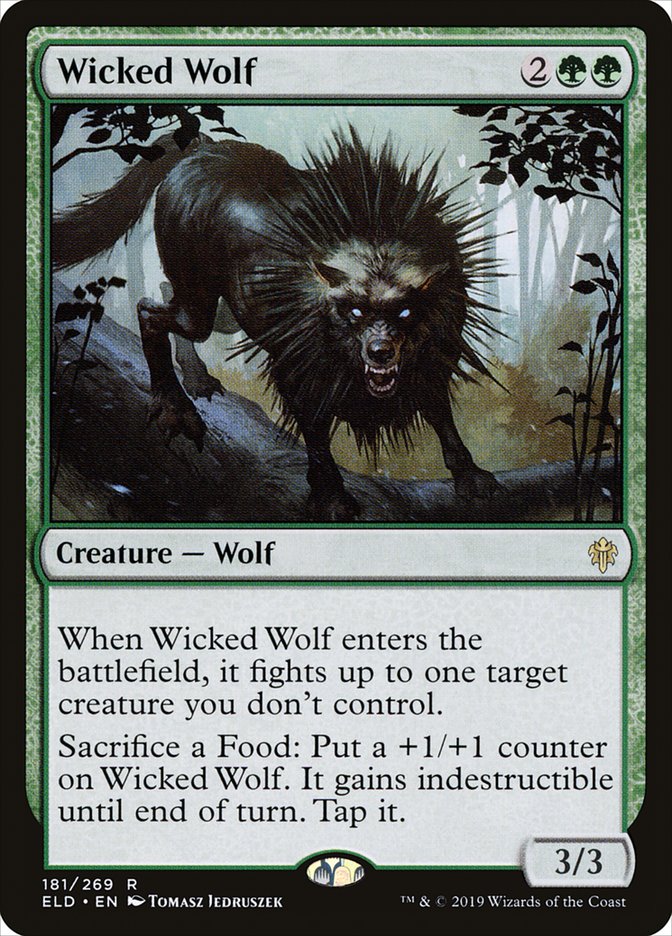 Wicked Wolf [Throne of Eldraine] | D20 Games