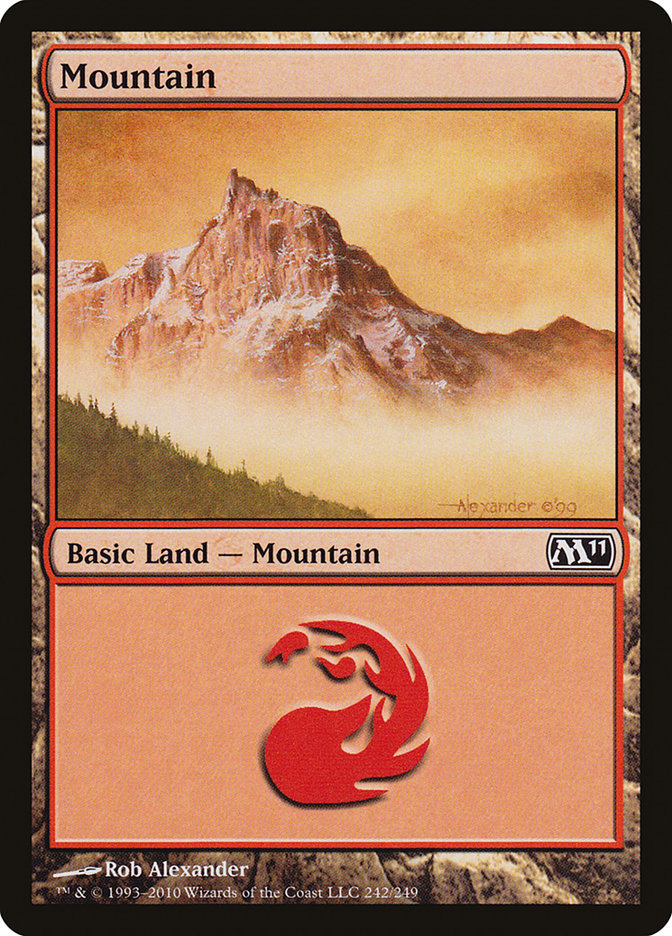 Mountain (242) [Magic 2011] | D20 Games