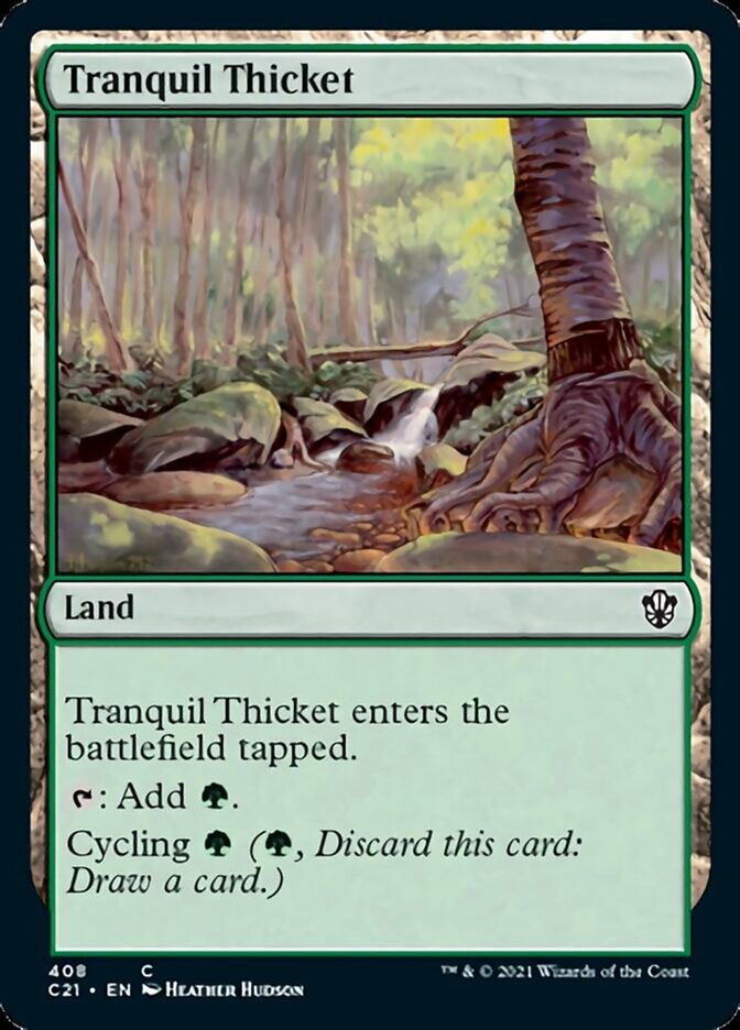 Tranquil Thicket [Commander 2021] | D20 Games