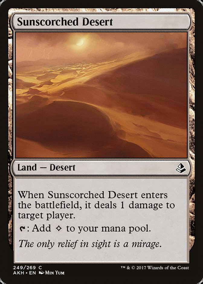 Sunscorched Desert [Amonkhet] | D20 Games
