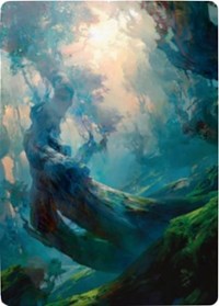 Forest 3 Art Card [Zendikar Rising Art Series] | D20 Games