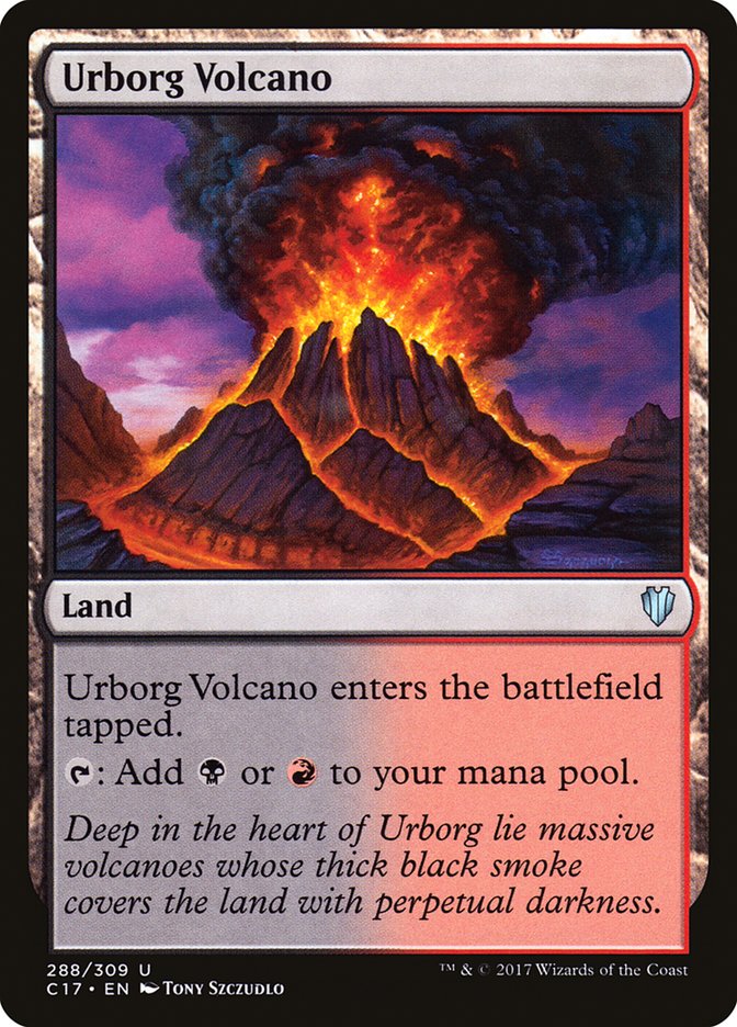 Urborg Volcano [Commander 2017] | D20 Games