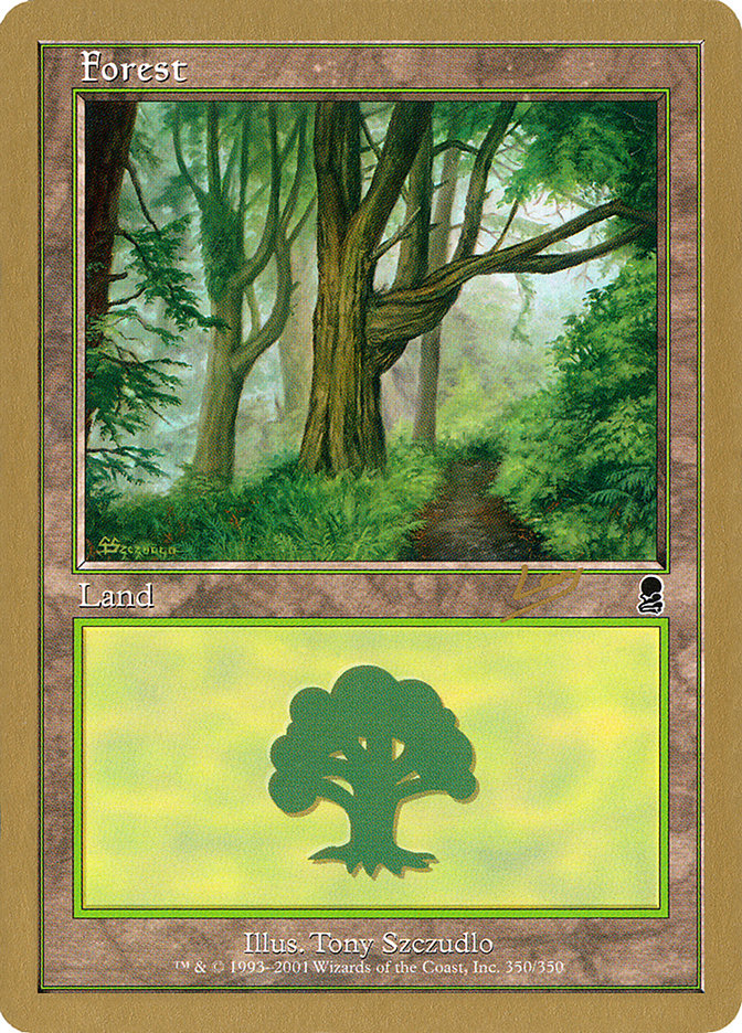 Forest (rl350) (Raphael Levy) [World Championship Decks 2002] | D20 Games