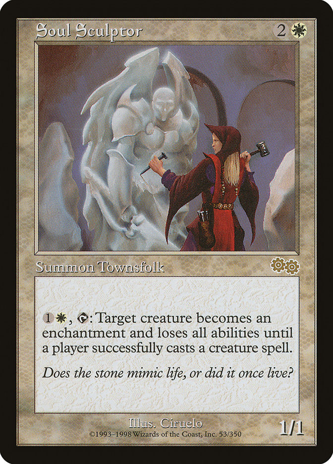 Soul Sculptor [Urza's Saga] | D20 Games