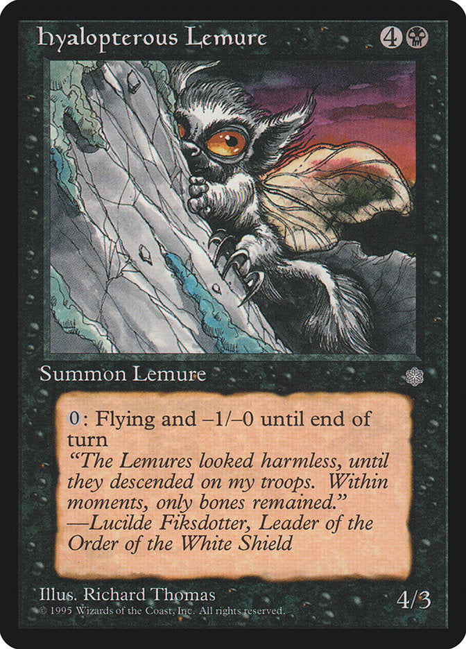 Hyalopterous Lemure [Ice Age] | D20 Games